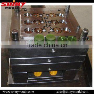 plastic flip top cap mould / moldes de tapas