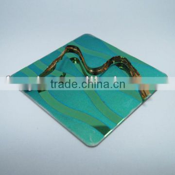 china etched mirror finish ss sheet