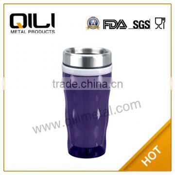 double walled BPA free plastic thermal cup