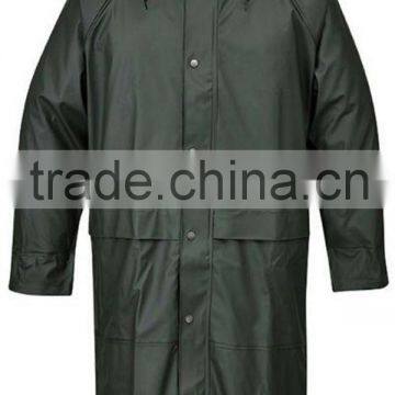 Super Quality PU Coated Nylon Raincoat Rain Poncho