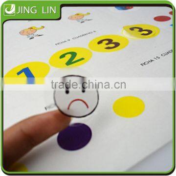 Customized Printing Self Adhesive Mirror Number Sticker photo-4