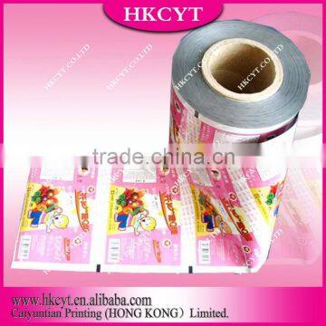 High quality custom printed plastic roll film