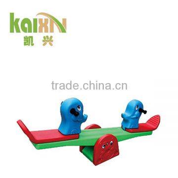 2015 Popular Outdoor Plastic Rocking Seesaw Toy For Kids