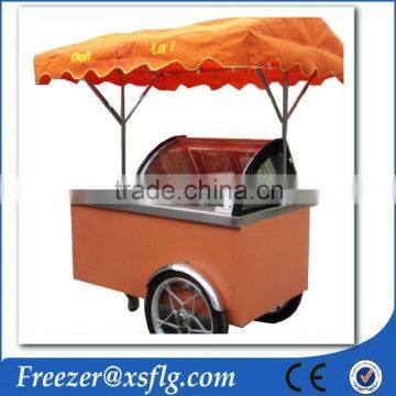 Gelato vending tricycle