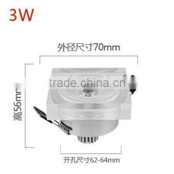 Super Brightness Energy Saving Ceiling Downlighting White/warm White Office/cabinet Good Price New Style Led Downlight 7W 6W 3W photo-3