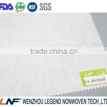 100% Viscose Foam Nonwoven Fabric Material Used for Making Basket Coffee Filter GL-R050H