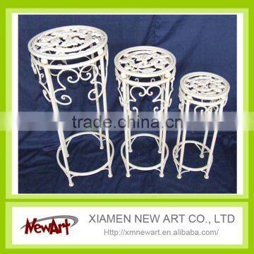 S/3 metal flower pot stand Garden furniture garden stand