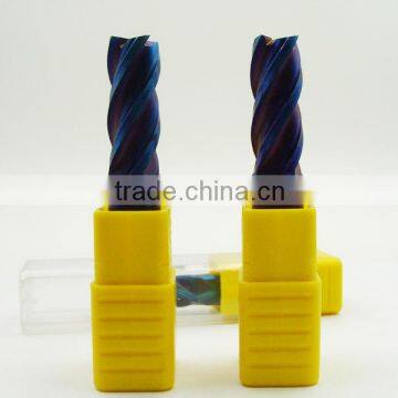 Long life China 65 HRC CNC carbide flat end mill cutter