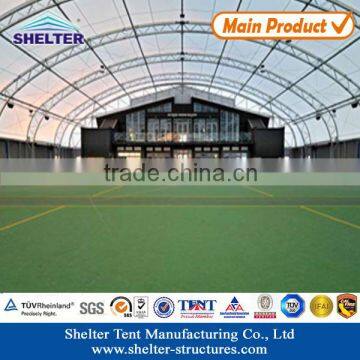 TFS Big Tent For Tennis With Transparent PVC Tent Wind loading 120km/h