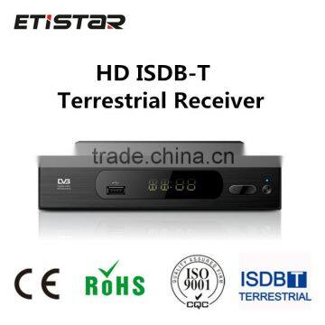 HD Digital FTA ISDB-T Satellite Set top box receiver for philippines