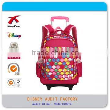 promotion trolley backpack cute trolley bag on sale