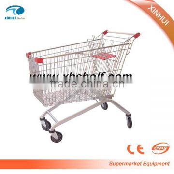 Wire Mesh XH Styles of Supermarket Trolley And Shopping Cart