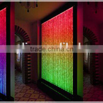 Home Decorative Acrylic LED Water Bubble Wall, Red Bubbling Water Fountain photo-5