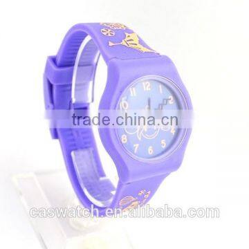 Alibaba Manufacturer Fashion Rubber wrist band sport silicone watch