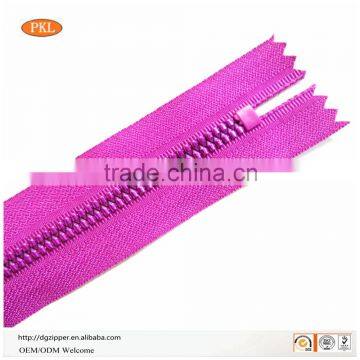 100% Polyester Tape Zipper for Mens Jackets Derlin Teeth #5 Close End Plastic Zipper photo-5