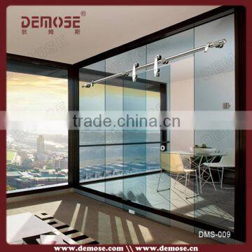 Toughened Glass Indian Door Designs From China DMS-009