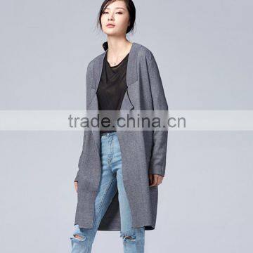 Woman's long cotton cardigan