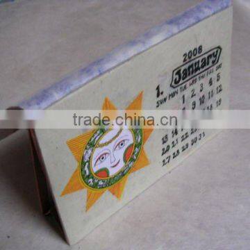 Calendar Paper Handmade Paper