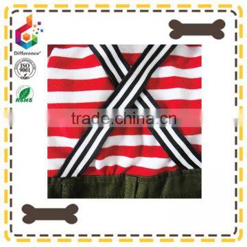 Pet Coat Pet Cloth Sailor Stripe Dress for Girl Dogs photo-4