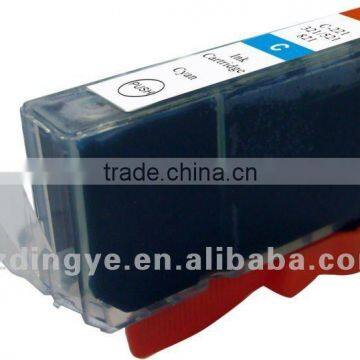 Compatible cartridges for canon CLI -521BK/C/M/Y/GY best quality ink cartridge