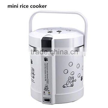 easy cooking 1.2L energy saving portable rice cooker with stainless steel inner pot