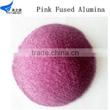 Pink fused alumina or Gr2O3 fused alumina for abrasves and refractory