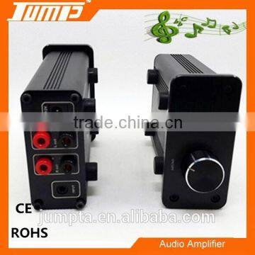 Aluminum enclosure high quality home use stereo mini audio power amplifier