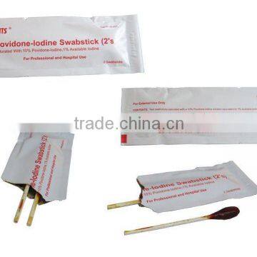 10% Povidone iodine swabstick