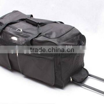 iron trolley wheeld duffel bag 600D 1200D polyester