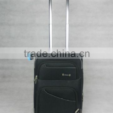 1pc promotional 24'' cabin luggage 600D1200D1680D polyester trolley luggage