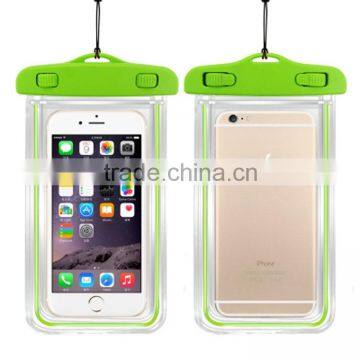 Night Light PVC Waterproof Bag for Phone