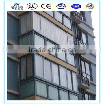 louver window glass building glass for window toughened glass window