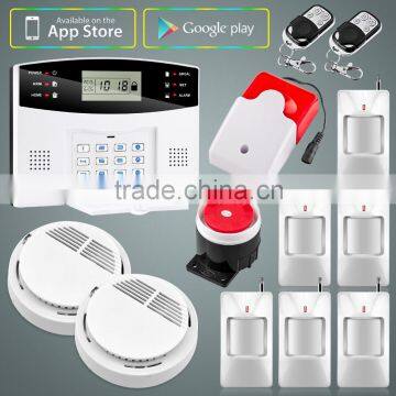 YL-M2B Superior LCD Display with Time Clock Wireless GSM Home Security Alarm System