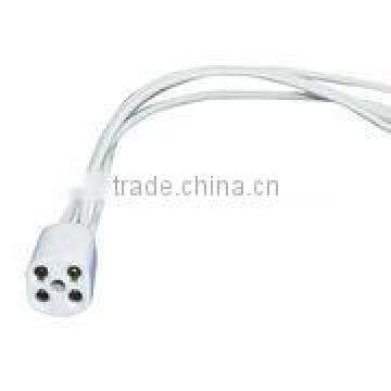 4-pin connector socket for UV lamps