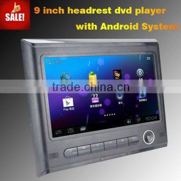 9" cheap touch screen headrest android