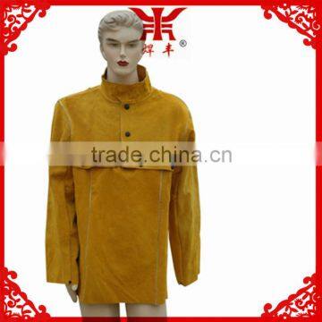 high quality cow leather welding safety clothing/apron/pants/coveralls