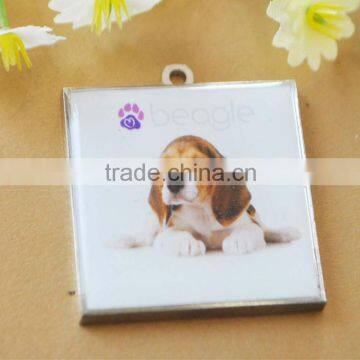 aluminum military dog tag
