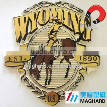 3D License Plates PVC Magnet,Factory directly selling