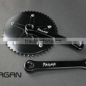 alloy crankset for track bike / fie gear bike /single speed bike