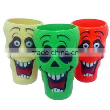 Plastic halloween drinking cup