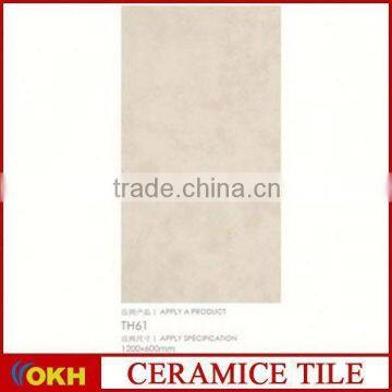 white glossy floor tile