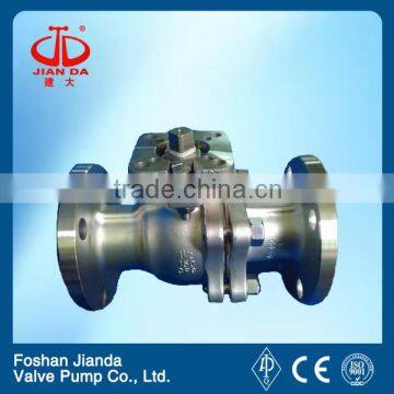 float ball 1.5'' flange end cf8m ball valve