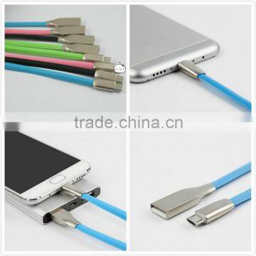 Mobile phone charger cable usb flat cable for apple iphone 5 5s