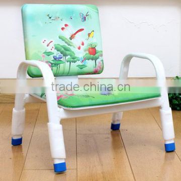 Stackable Baby Cartoon Sitting Child Backrest Whistle Chair photo-3