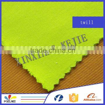 Supply Stock 21*21 108*58 Cotton Twill Fabric Wholesale