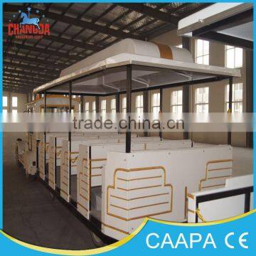 Changda Trackless Tourist Train !2015 New Design Tourist Road Train With Diesel Engine photo-4