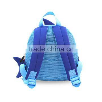 Wholesale Neoprene Waterproof New Model School Bags Children Kids Cartoon Backpack With Shark Shaped photo-6