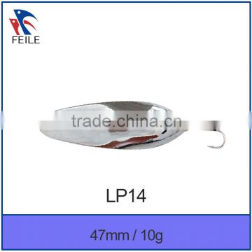 artificial metal fishing lure spoons