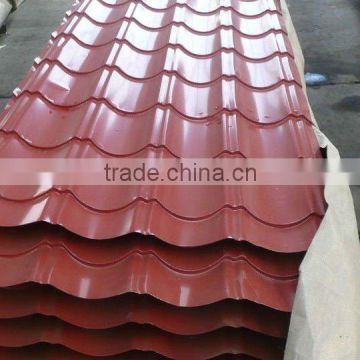 Good look corrugated, Brown roof corrugated steel sheets