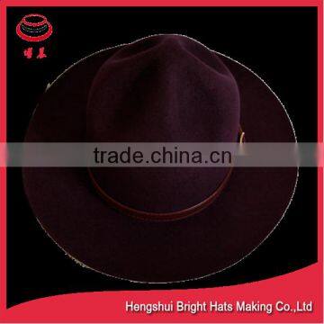 2015 Vintage 100% wool felt Men's boyscout hat